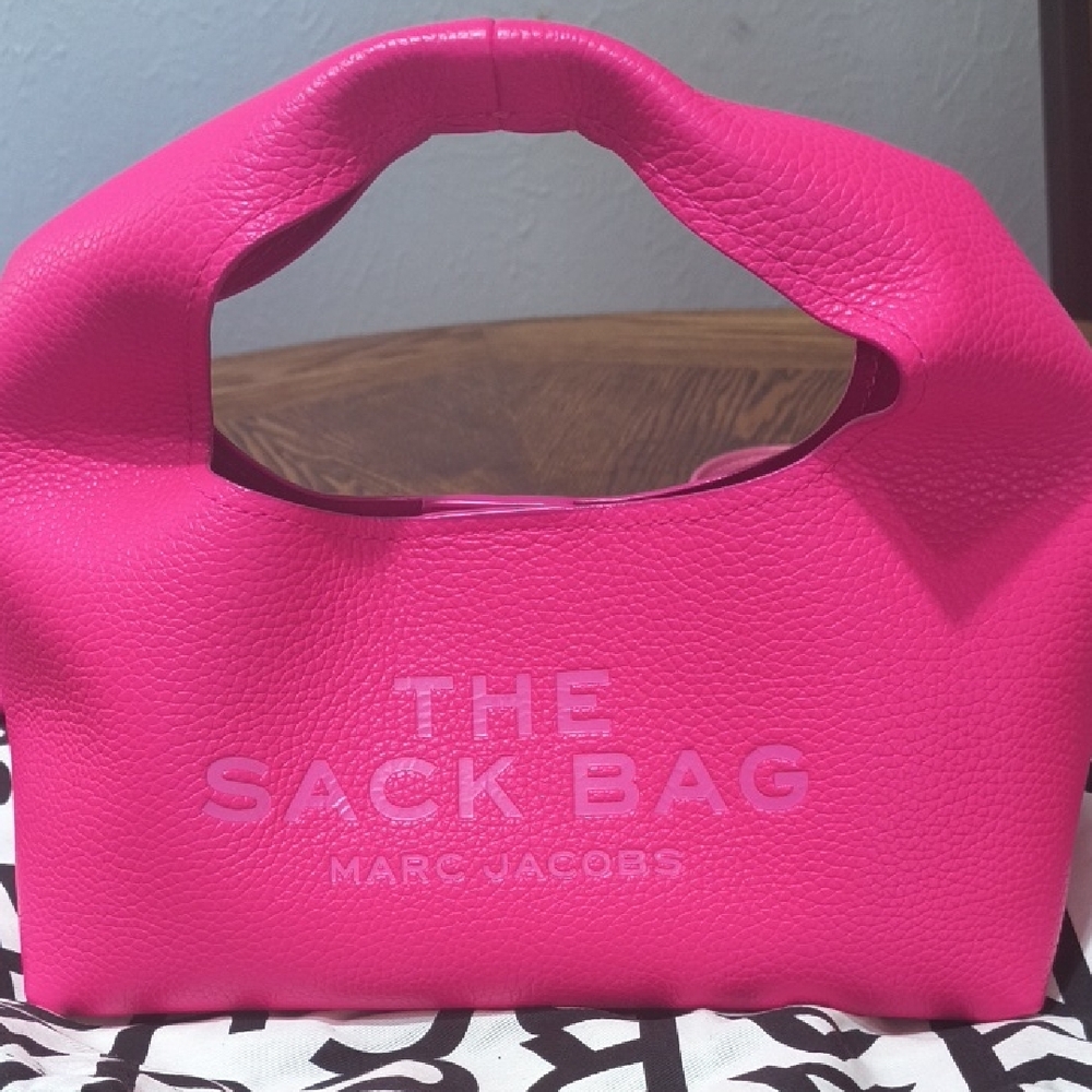 Marc Jacobs Vibrant Pink Sack Bag